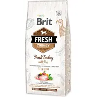 Brit Fresh Turkey - Pea Light Fit-Slim -kuivaruoka ylipainoisille ikääntyneille koirille, 12 kg