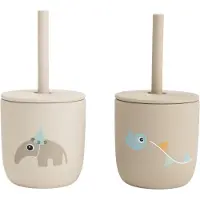Done by Deer Celebration Pillimuki Silikoni 2-pack, Sand