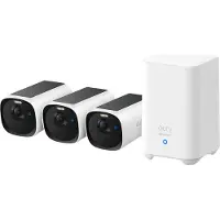 Eufy eufyCam E40 turvakamera + HomeBase 2 (3 kpl)