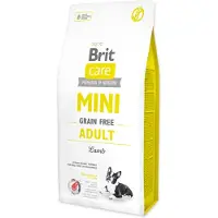 Brit Care Mini Adult Lamb hypoallergeeninen, viljaton kuivaruoka pienille koirille, 7 kg