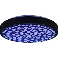 TRIO Leuchten Led Chizu, himmennettävä, Musta, Olohuone/ruokailutila, Synteettinen materiaali, Moderni