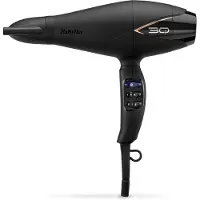 BaByliss 5665U 3Q Salon Ionic Hiustenkuivaaja musta 2200W muuttuvalla lämpötilalla