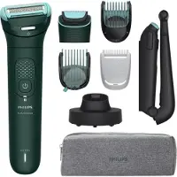 Philips Body Groomer 7000 Series - Joustava 2D-ajopää & trimmaus–ajo-kaksoisjärjestelmä - BG7485/30