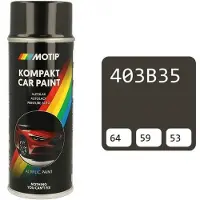 Motip Kompakt spraymaali metallinhohto harmaa 400 ml (51070)