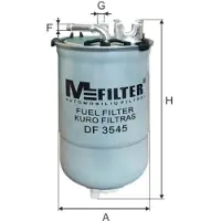 M-Filter Polttoainesuodatin DF 3545