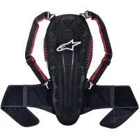 Alpinestars Nucleon KR-2 selkäsuoja Musta/Punainen unisex, size L