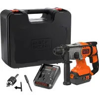 Black & Decker Poravasara BCD900M1K-QW; 18 V; 1x4,0 Ah akku