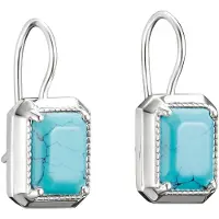 Thomas Sabo ELYNDRA turkoosit hopeakorvakorut 13.5 mm H2339-404-17