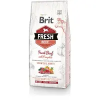 Brit Fresh Beef - Pumpkin Puppy Large -kuivaruoka suurikokoisille pennuille, 12 kg