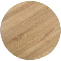 vidaXL Bistropöytä vaaleanruskea 60 cm MDF