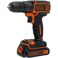Black & Decker BLACK+DECKER BDCDC18KB-QW -akkuporakone + 2 batteries + Kitbox