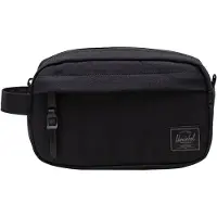 Herschel Chapter Small Travel Kit Black Tonal