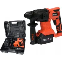 YATO Poravasara YT-82770; 2,0 J; SDS-plus; 18 V; 1x3,0 Ah akku