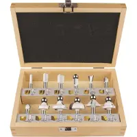 Makita Jyrsinteräsarja D-53556; 12 kpl.