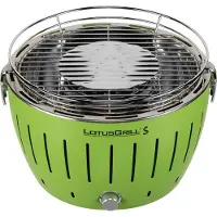 LotusGrill G280, Grilli, Hiili (polttoaine), 1 alue(tta), 26 cm, Grid, Vihreä (LG G28 U Gruen)