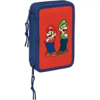 Super Mario Täytetty Kolmilokeroinen Penaali 37 Osaa, Navy