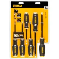 DeWalt Ruuvimeisselisetti DWHT62056-0; 6 kpl.