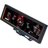 Lian Li 8,8" Universal Screen, LCD-näyttö, musta