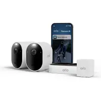 Arlo Pro 6 turvakamera (2 kpl, valkoinen)