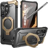 Supcase Samsung Galaxy S26 Ultra Unicorn Beetle Grip Mag MagSafe Kotelo - Aavikko