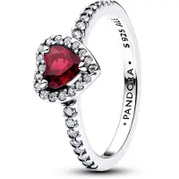 Pandora Timeless Elevated Fuchsia Rose Heart sormus 198421C13-54