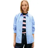 Tommy Hilfiger Tjw Reg Poplin Shirt Ext - Blue - L