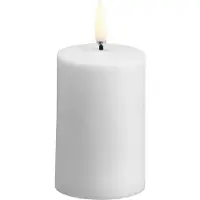 Uyuni Lighting - Outdoor LED-kynttilä 5x7,8 cm valkoinen