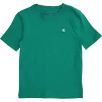 Calvin Klein Mono Mini Badge Reg T-Shirt - Green - 128