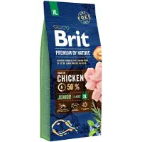 Brit Premium 2x15 kg Junior XL by Nature koiran kuivaruoka