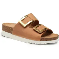 Scholl Monterey 2 Straps Wg Ad - Brown - 42