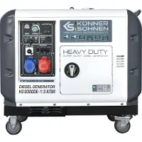 Könner&Sohnen Könner &amp SÖhnen KÖNNER &amp SÖHNEN GENERAATTORI DIESEL 7.0 kW 230/400 V KS 9300DE-1/3 ATSR SUPER S (EURO V)