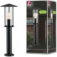 Paulmann Led pylväsvalaisin Classic, Musta, Metalli
