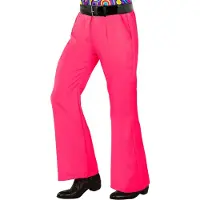 Widmann 70-LUVUN GROOVY-TYYLI - kirkkaanpinkki (housut)