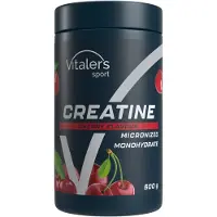Vitaler's Sport mikronisoitu kreatiinimonohydraatti 5000 mg, kirsikka - 500 g