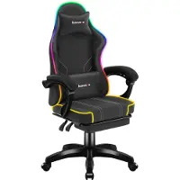 Huzaro Force 3.7 RGB Black gaming chair