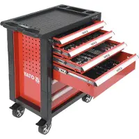 YATO Tool cabinet with accessories 177 pcs. [YT-55300]