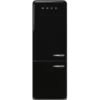 Smeg FAB38LBL5 Jääkaappipakastin, jossa saranointi vasemmalla, Musta