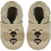 En fant Sisäkengät beige / tummabeige / musta