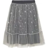 Creamie Skirt Sequins Mesh - Grey - 116