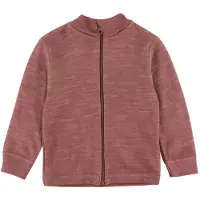 Joha Paita Zip Merinovillasekoite, Dark Rose, 100