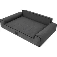 TexCorp Koiranpesä Glamour New Black Inari, L, 78x53 cm