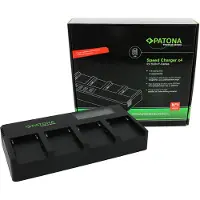 PATONA Premium 4ch Sony NP-F series Laturi