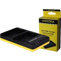 PATONA Nikon EN-EL14 Dual Pikalaturi USB-C