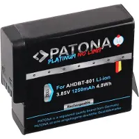 PATONA GoPro Hero 8 Platinum Akku 1250mAh