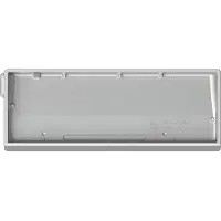 Wooting 60HE v2 Aluminum Case - Bright Silver