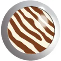 Wildcat Wildlife Zebra Braun - 1,2 mm, 4,0 mm