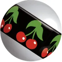 Wildcat Image Stripy Cherry - 1,6 mm, 5,0 mm