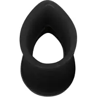 Wildcat Shaped Teardrop - 18,0 mm, Schwarz