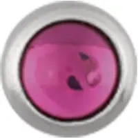 Wildcat Smooth Jewelled - Fuchsia, 8,0 mm