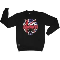 Wildcat Union Jack - Collegepaita - S, Musta